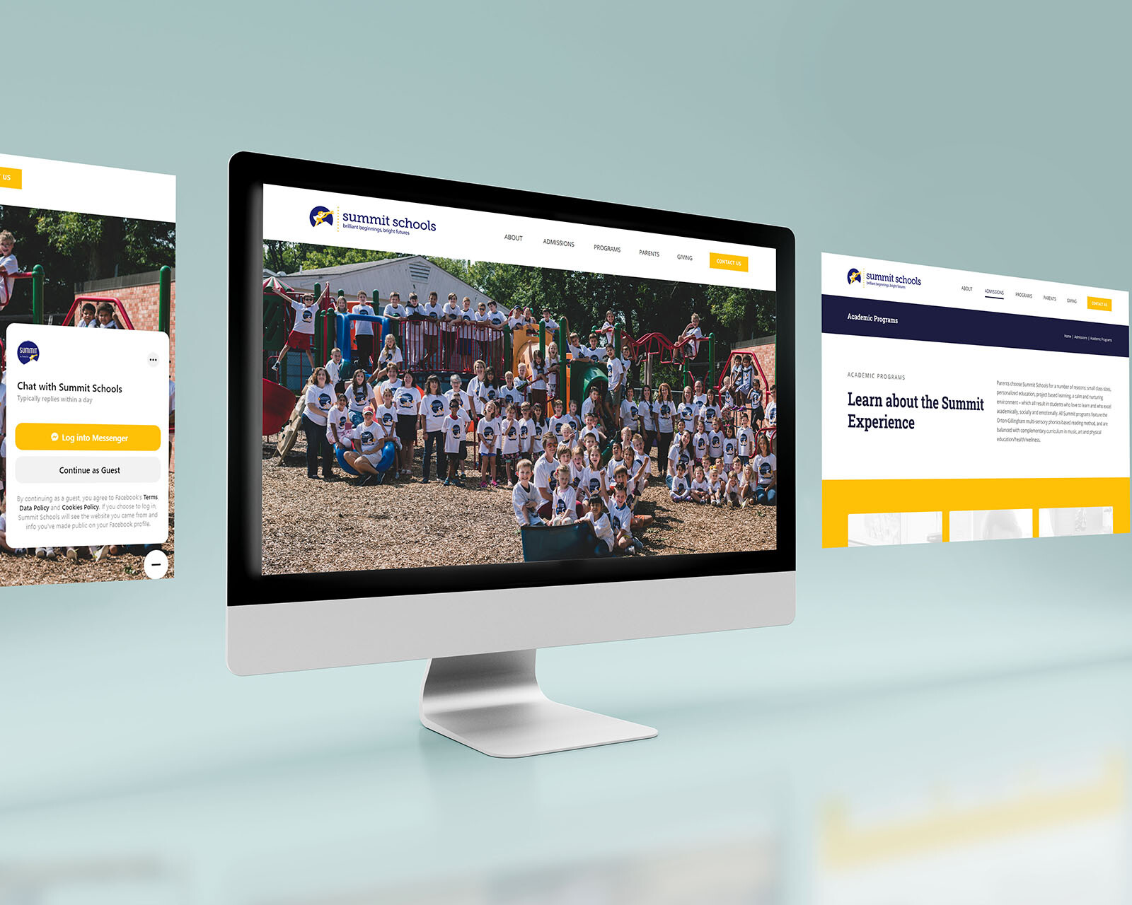 Summit Schools Website Design