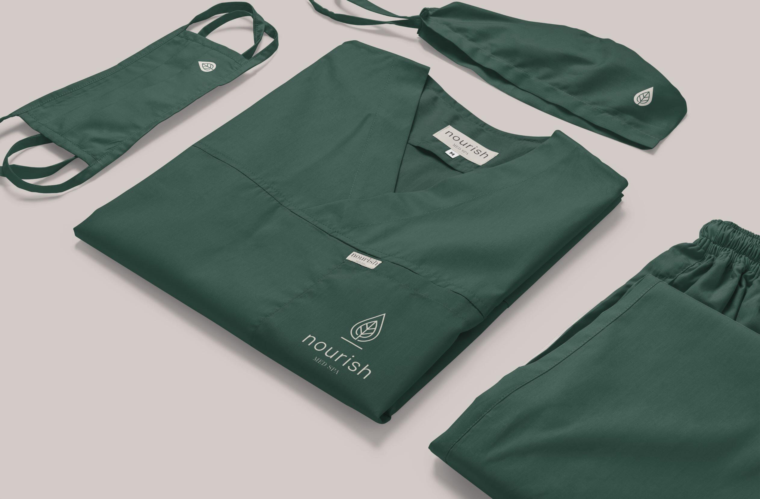 Medical Scrubs Mockup