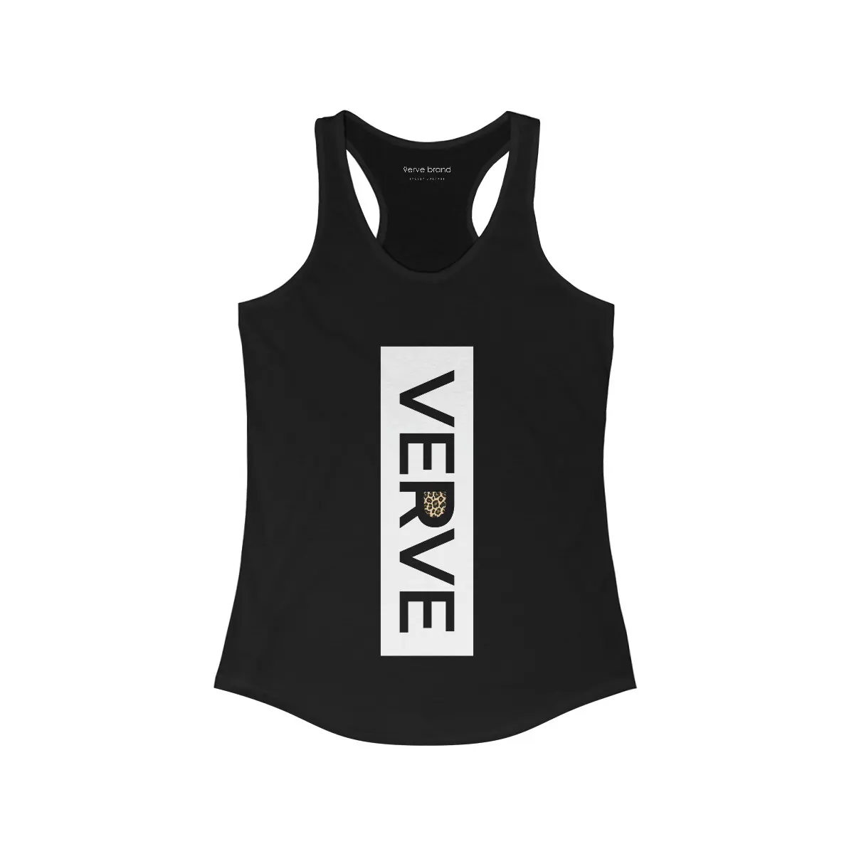 VERVE Women's Racerback Tank - Leopard