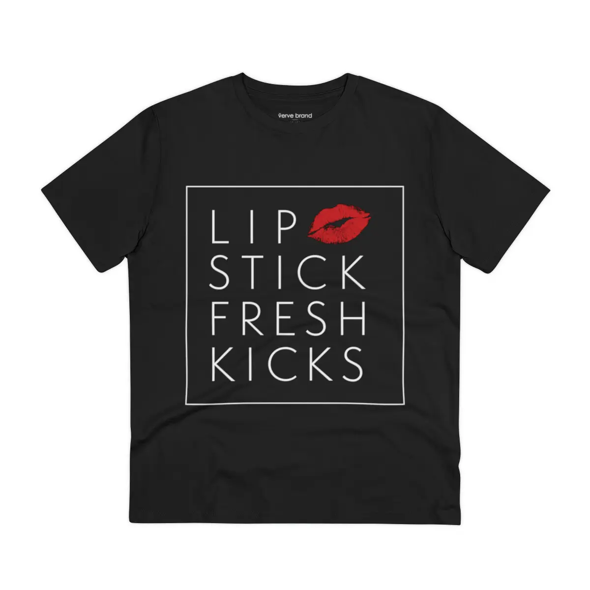 LIPSTICK FRESH KICKS - Organic Cotton T-shirt