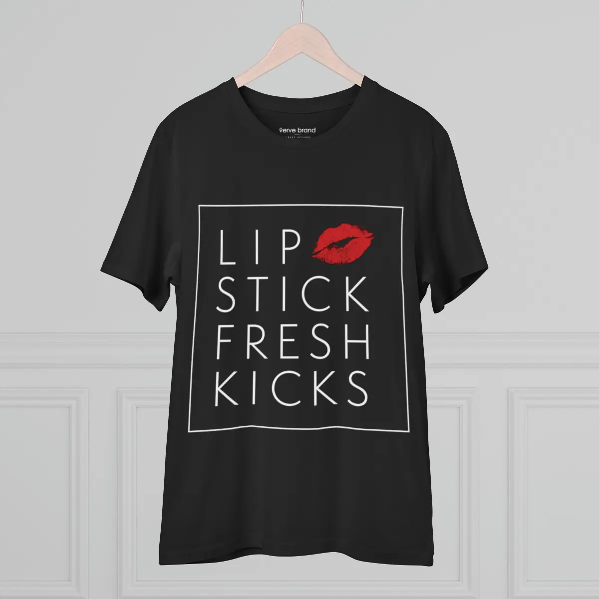 LIPSTICK FRESH KICKS - Organic Cotton T-shirt