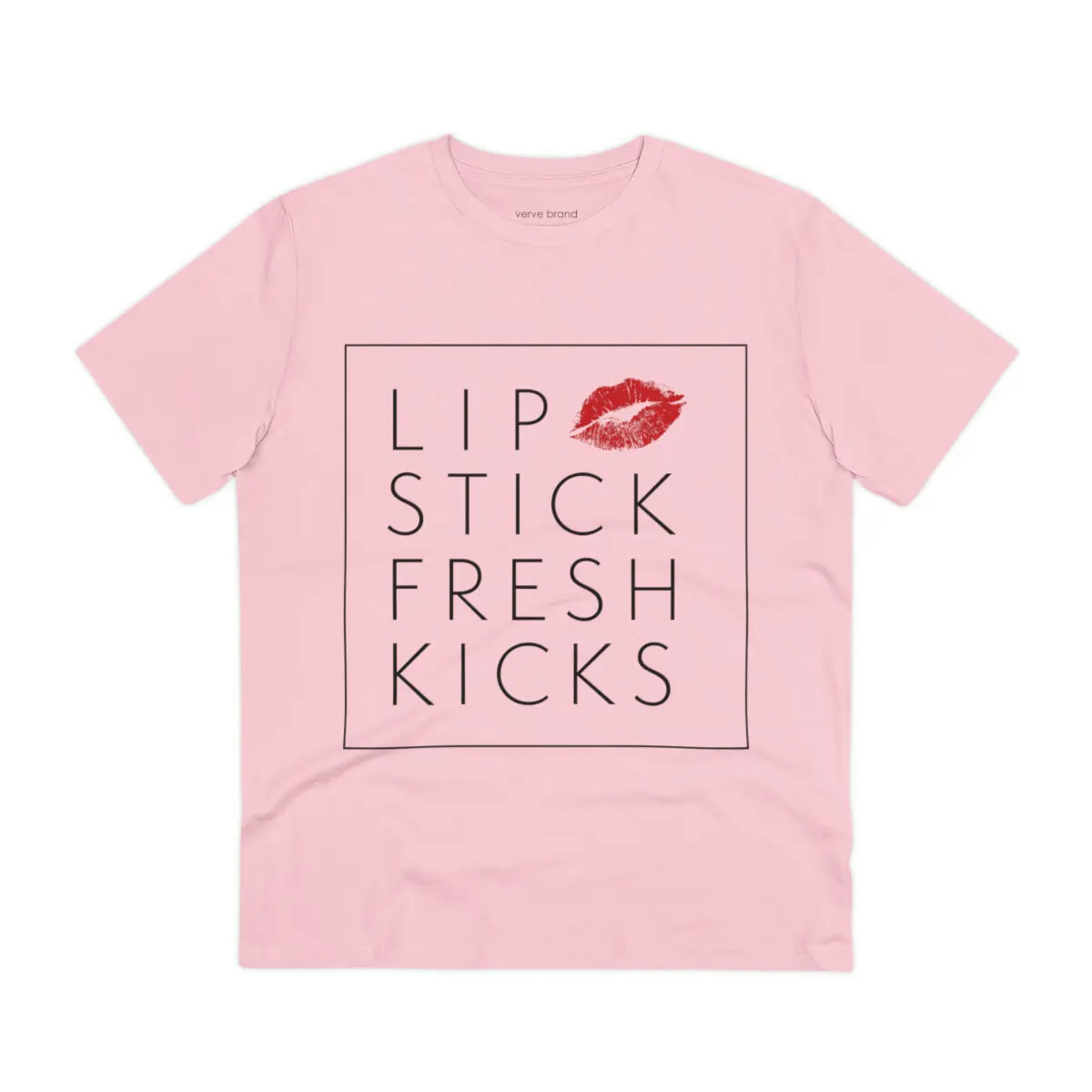 LIPSTICK FRESH KICKS - Organic Cotton T-shirt