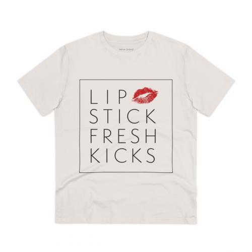 LIPSTICK FRESH KICKS - Organic Cotton T-shirt