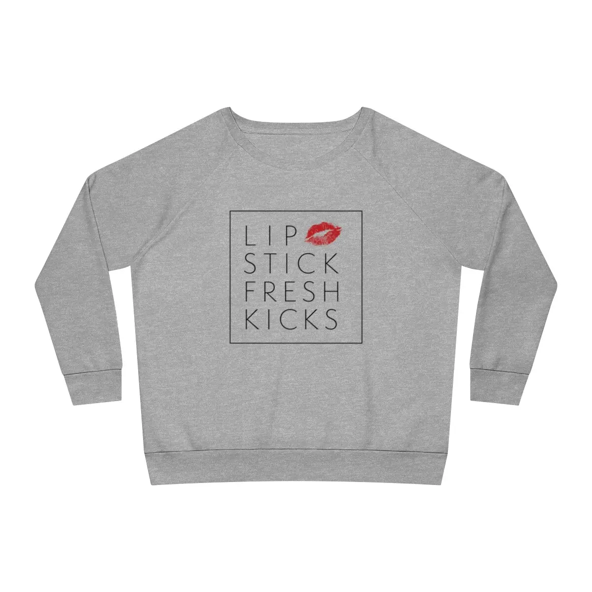 LIPSTICK FRESH KICKS - Relaxed Fit Sweatshirt
