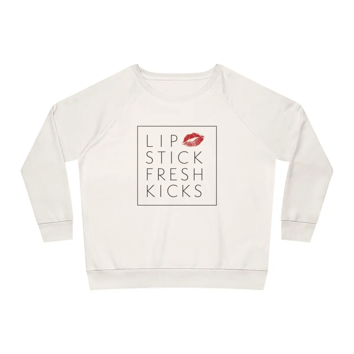 LIPSTICK FRESH KICKS - Relaxed Fit Sweatshirt