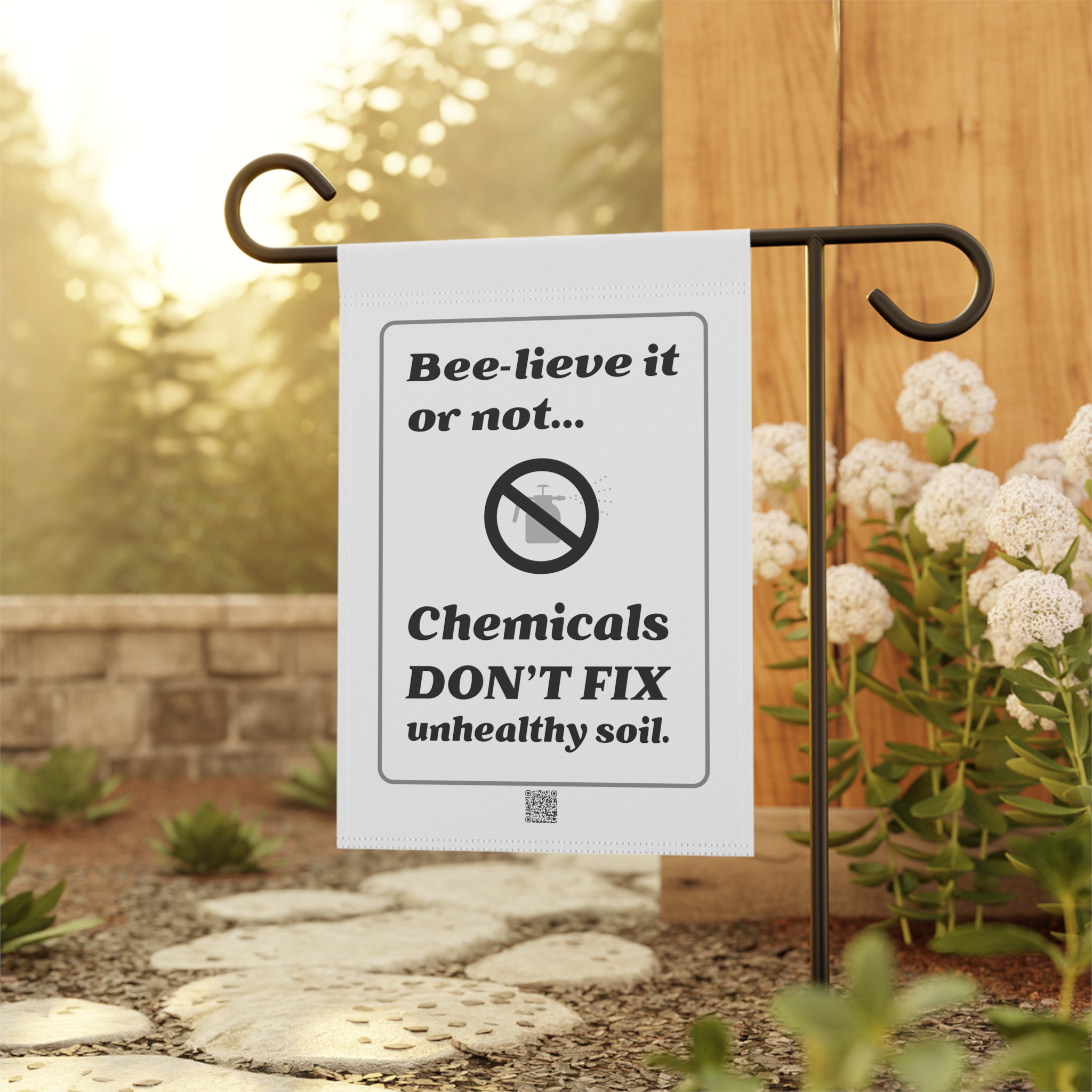 Garden Banner - Bee-lieve it or not - Image 4