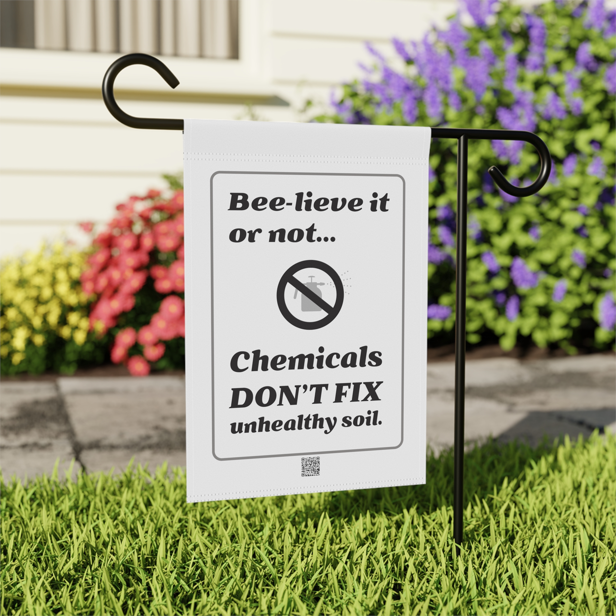 Garden Banner - Bee-lieve it or not - Image 5