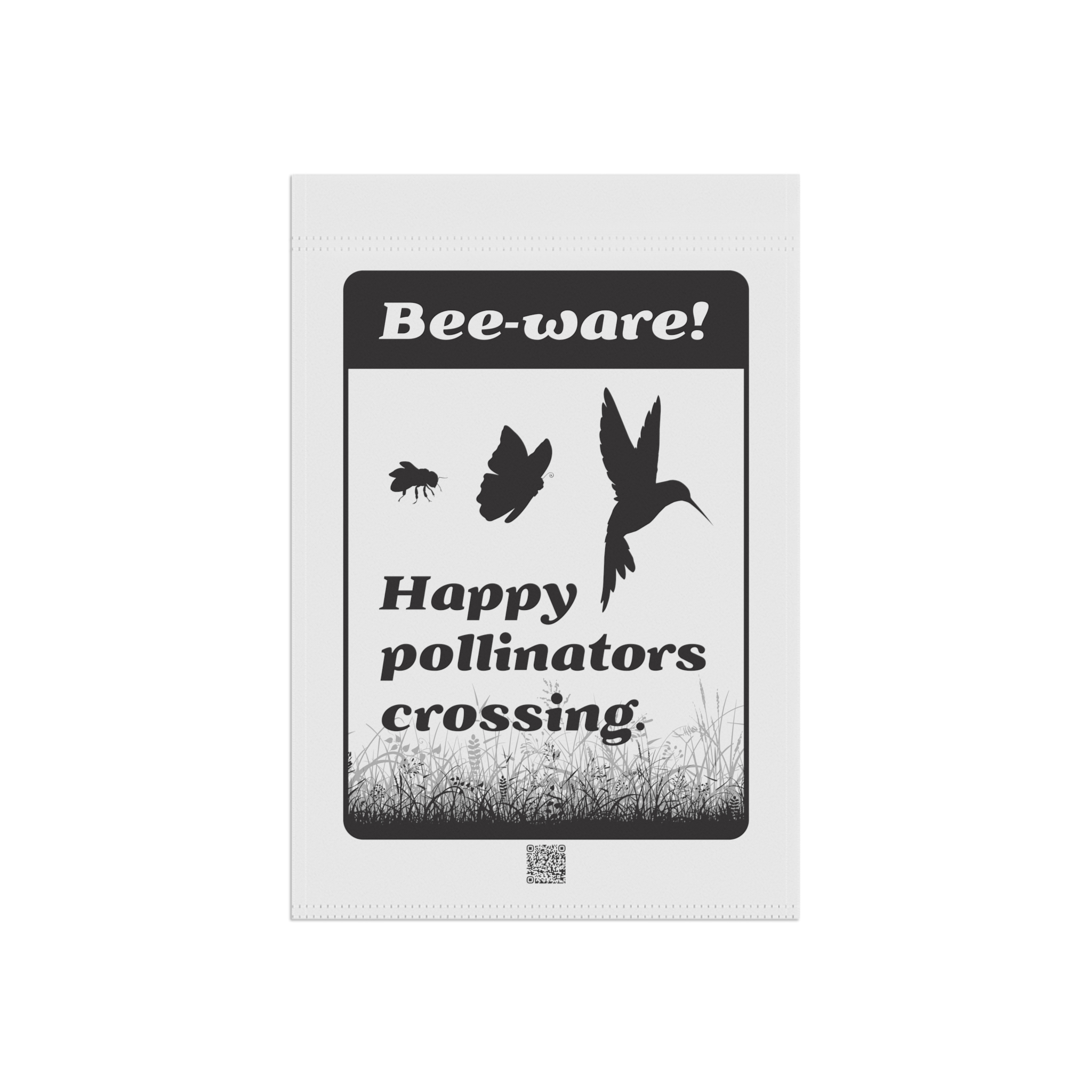 Garden Banner - Happy Pollinators Crossing - Image 3
