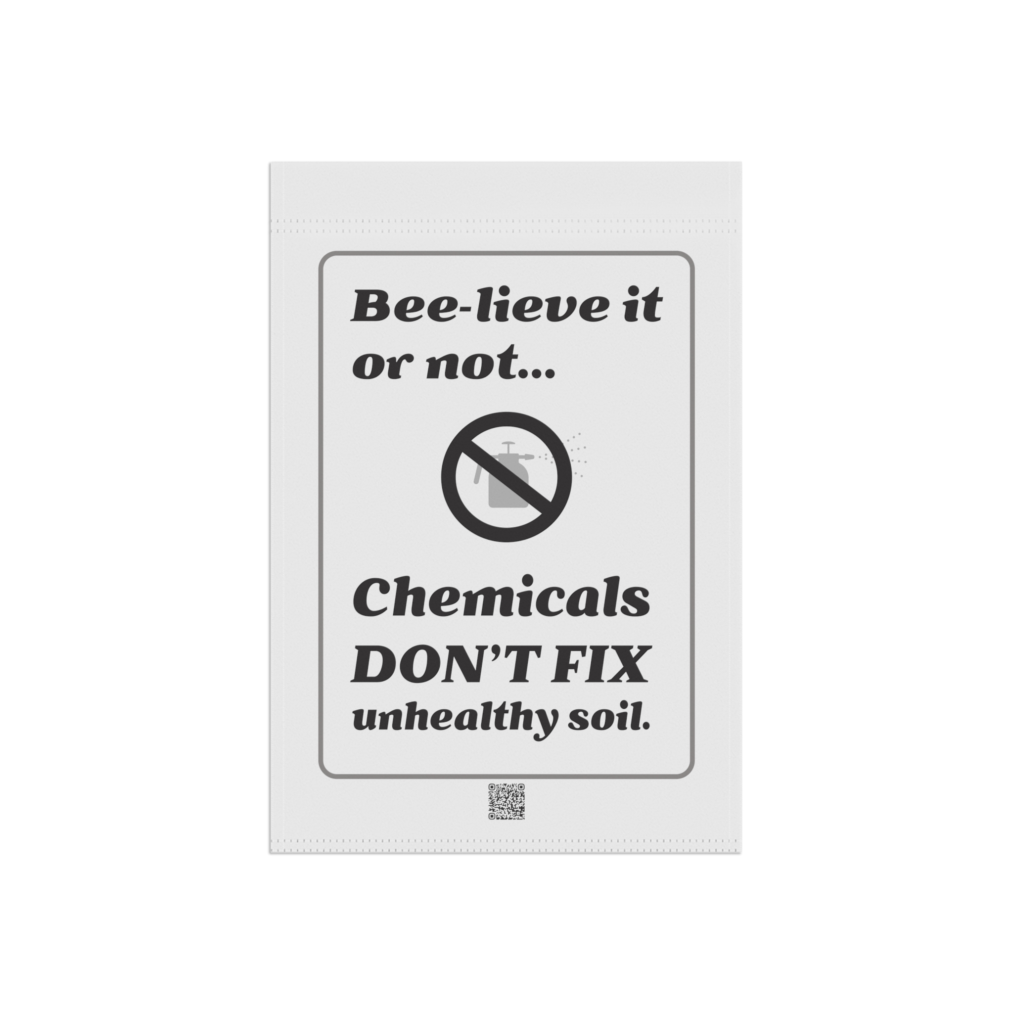 Garden Banner - Bee-lieve it or not - Image 3