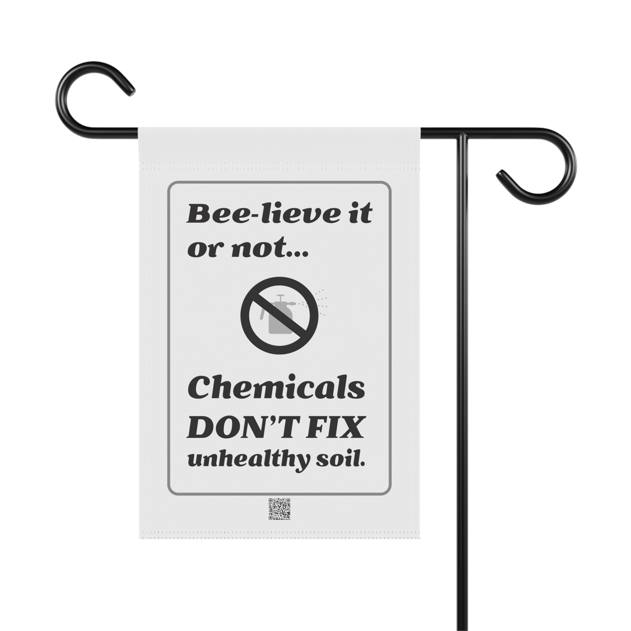 Garden Banner - Bee-lieve it or not - Image 2