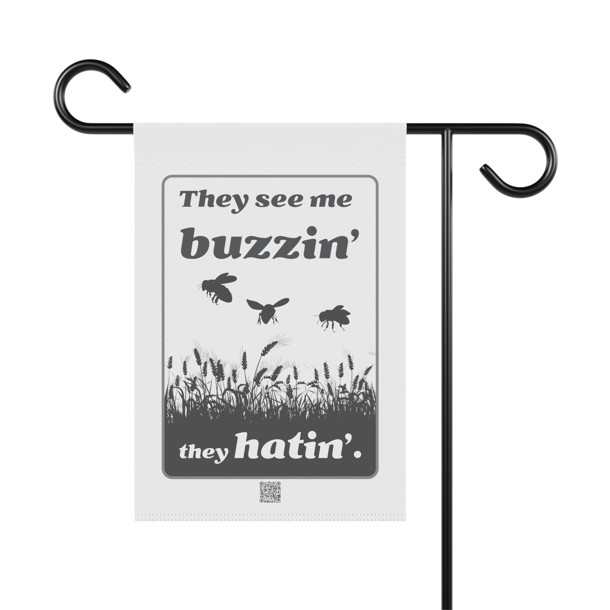 Garden Banner - They see me buzzin' - Image 2