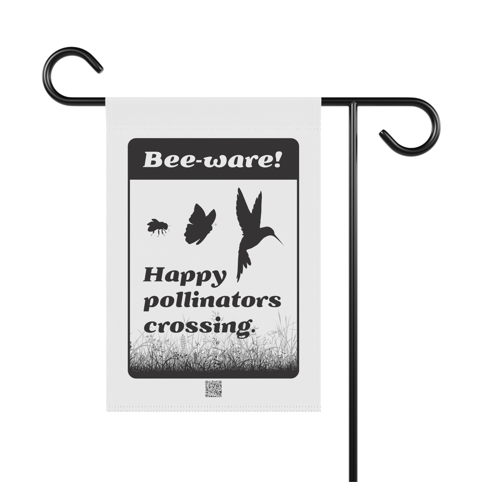 Garden Banner - Happy Pollinators Crossing - Image 2