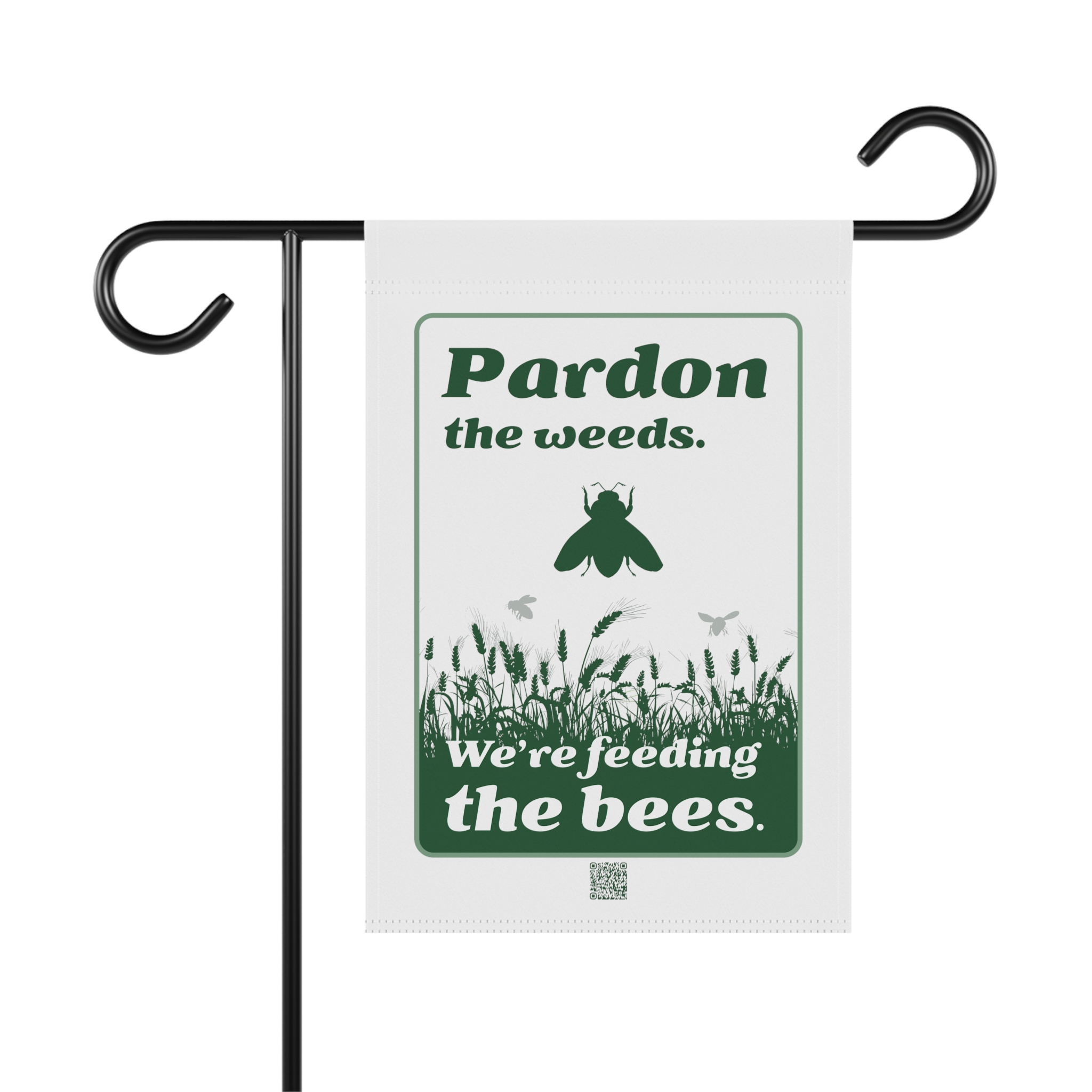 Garden Banner - Pardon the Weeds